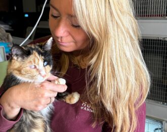 Karen's reisblog: Psychiater Tanya zorgt nu voor dieren in Dnipro