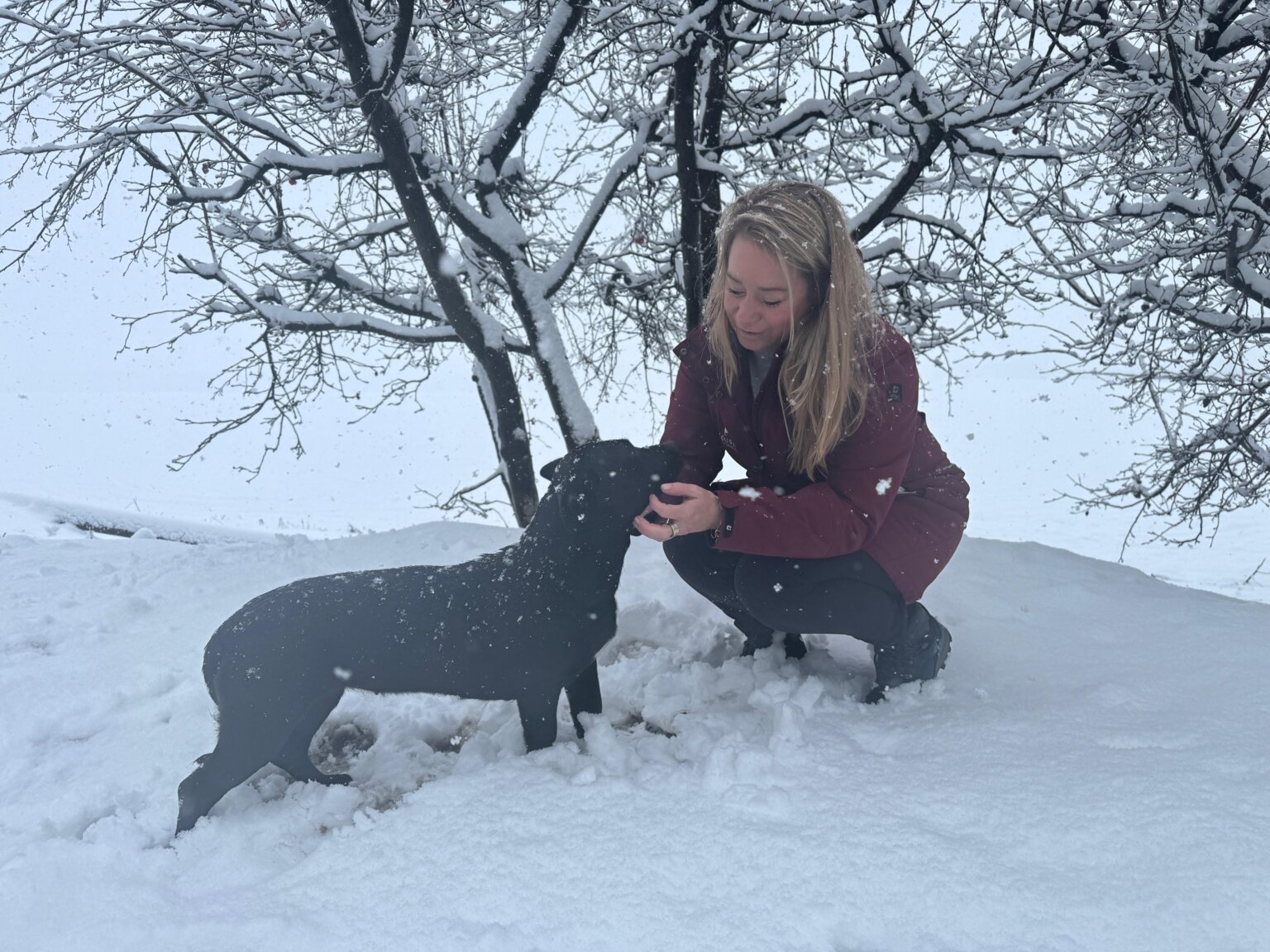 sneeuw karen oekraine 2024 kerst